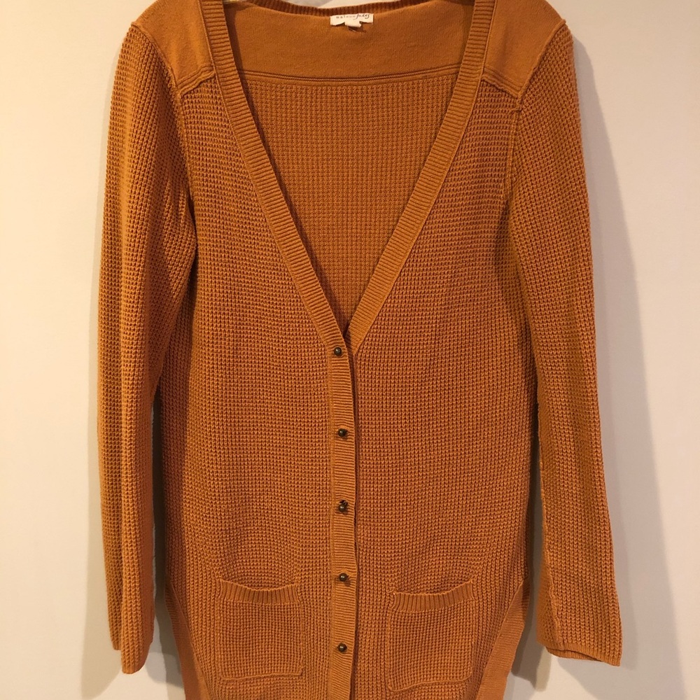 Golden (mustard yellow) cardigan